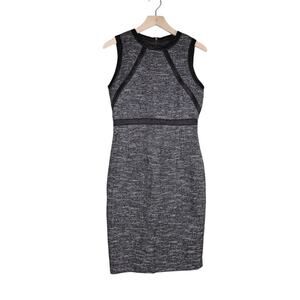 Magaschoni Collection Women's 6 Lined Tweed Italian Fabric Dress